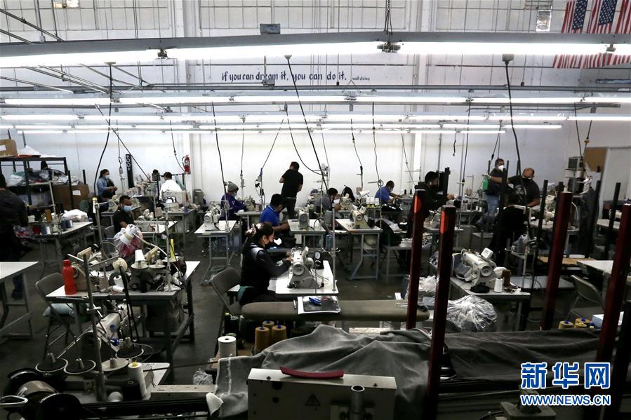 洛杉矶围裙工厂"变身"口罩厂