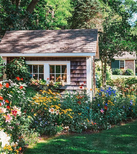 这个花园小院里,有春天最美的样子
