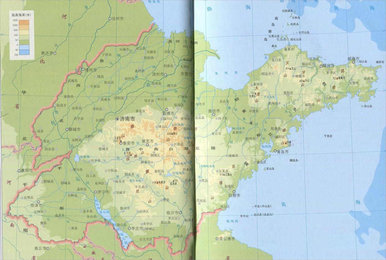 位于我国北方地区的“山东省”,有哪些较为独特的地形特征?|山东省|地形|海岸线_新浪新闻