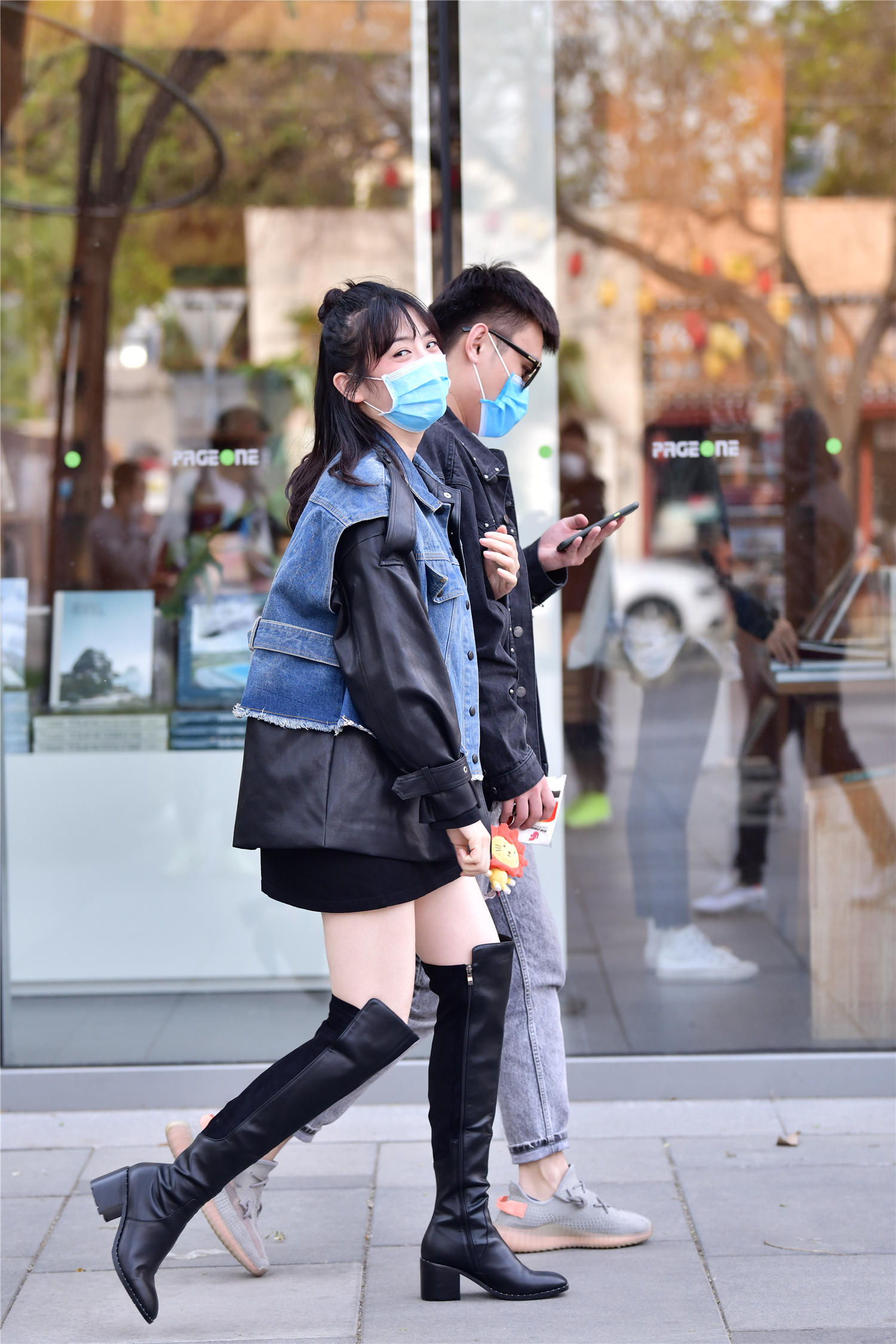 春季穿着长靴真的不会热,也不是为了保暖,更多是喜欢长靴