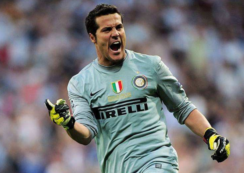 要论球门守护者 蓝黑军团从未怂过|汉达诺维奇|塞萨尔|国际米兰_新浪