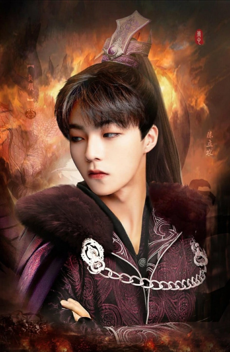 npc组合古装扮相蔡徐坤气质绝尘,朱正廷翩翩公子,尤长靖惊艳了