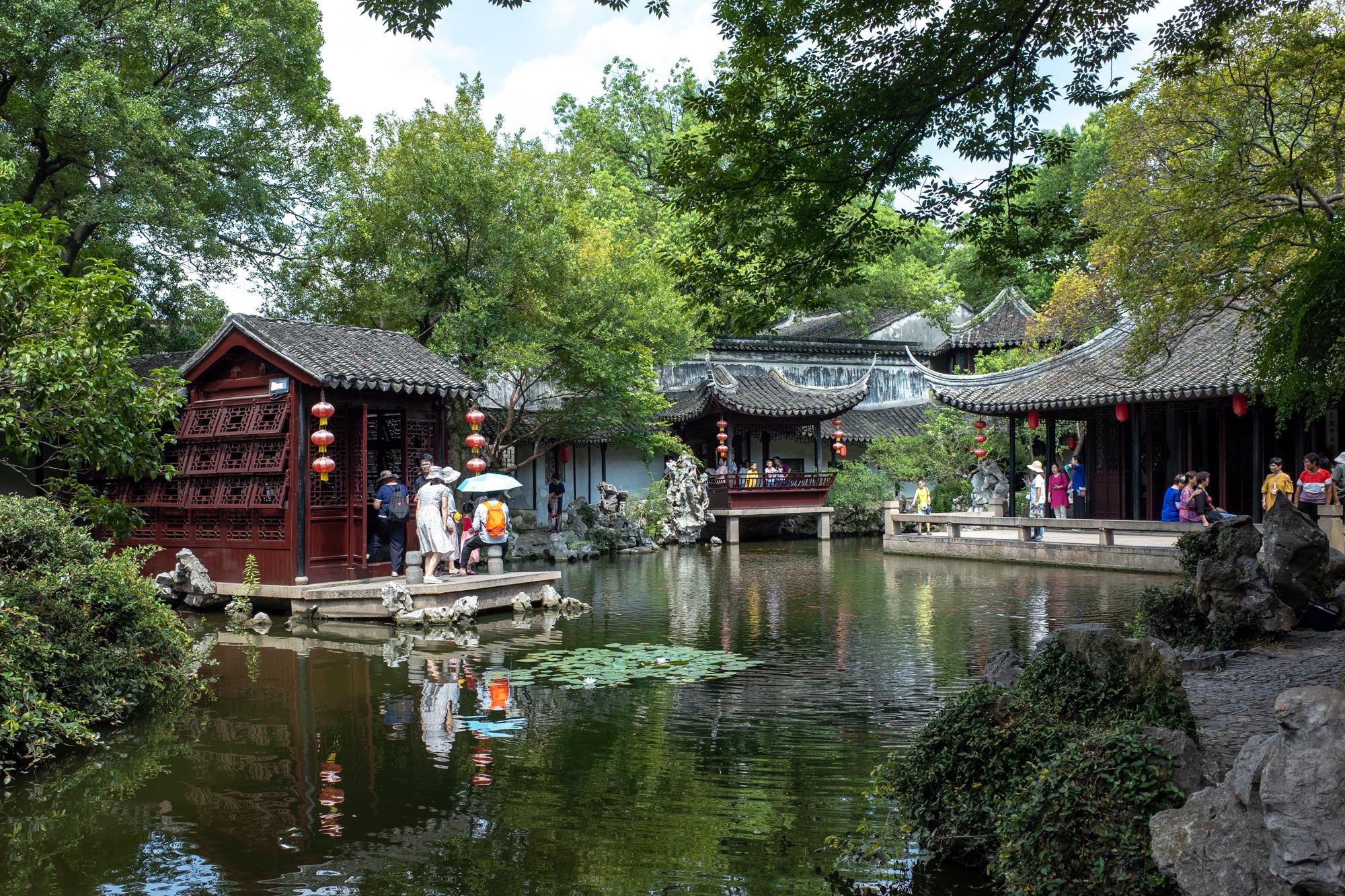 藏在江南古镇中的世界文化遗产,苏州退思园堪称小型园林的典范