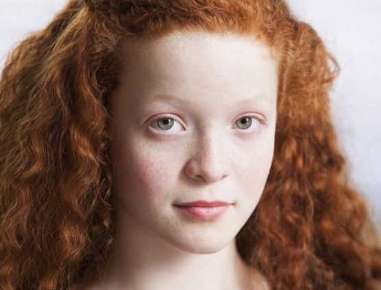爱尔兰红发人种图片