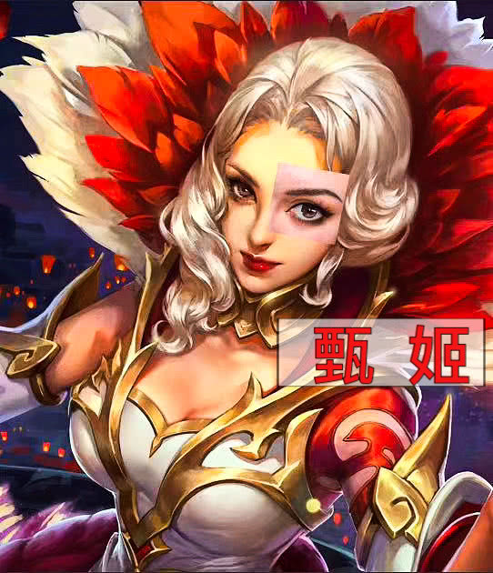 王者当男女英雄画上眼妆月光仙子眉目动人他居然比露娜还仙