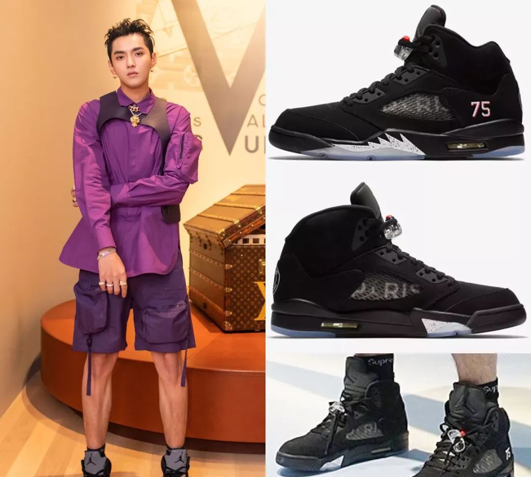 明星爆款,吴亦凡上脚的aj贼好看,鞋迷们等着降价买呢!