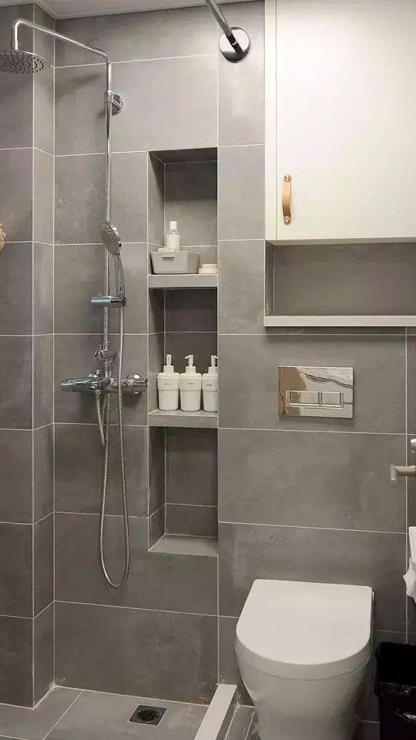 卫生间打造壁龛做收纳既美观又实用越来越多人选择这样装