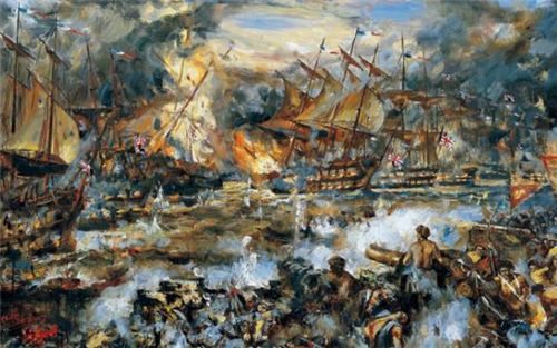 八国联军侵略后为何出现了9个人的合影多出的那人是哪国的