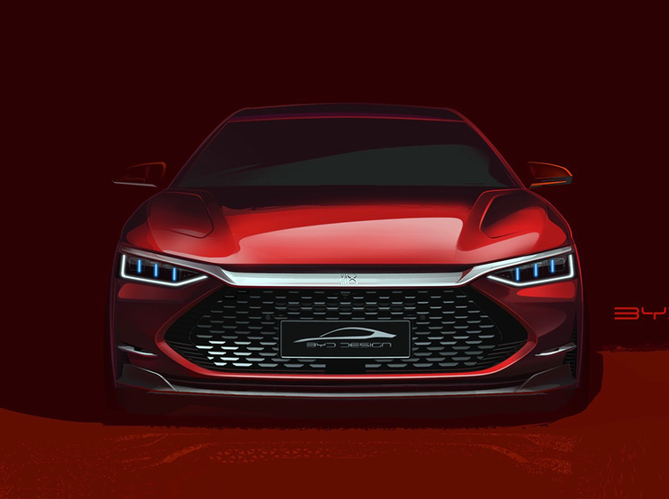 加入中大型豪车市场竞争比亚迪汉DM申报图曝光将于6月底上市