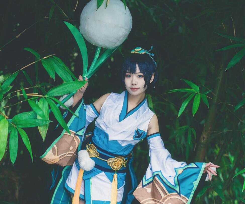 阴阳师神级草爹cos短发萝莉笑容太甜猫式撒娇可还行