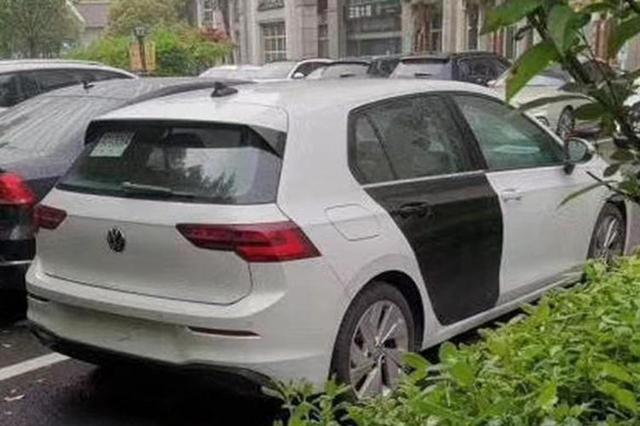 一汽-大众全新高尔夫实拍 起售价或将为14万左右