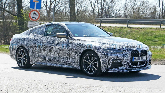 巨肾格栅设计！全新宝马4系车型谍照曝光预计6月正式发布