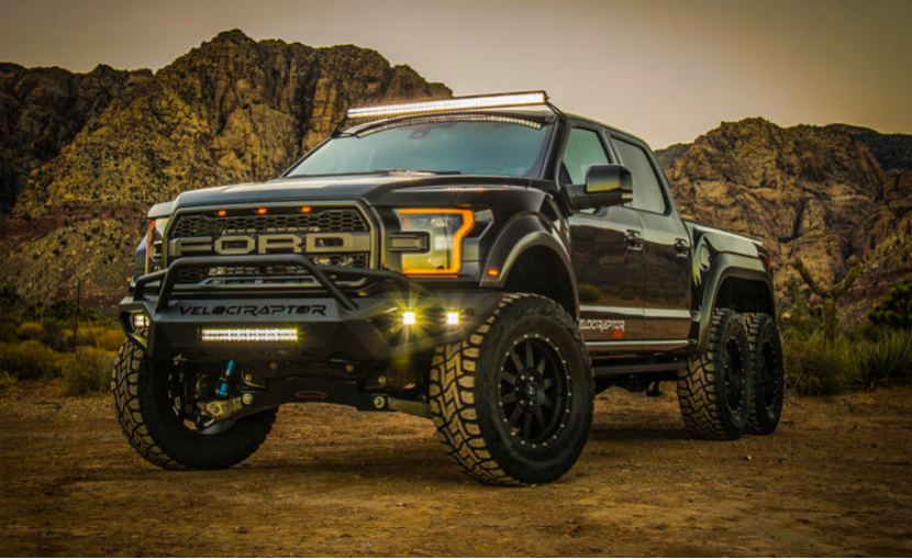 6 轮皮卡不再是奔驰的天下，快看这款猛禽6不6