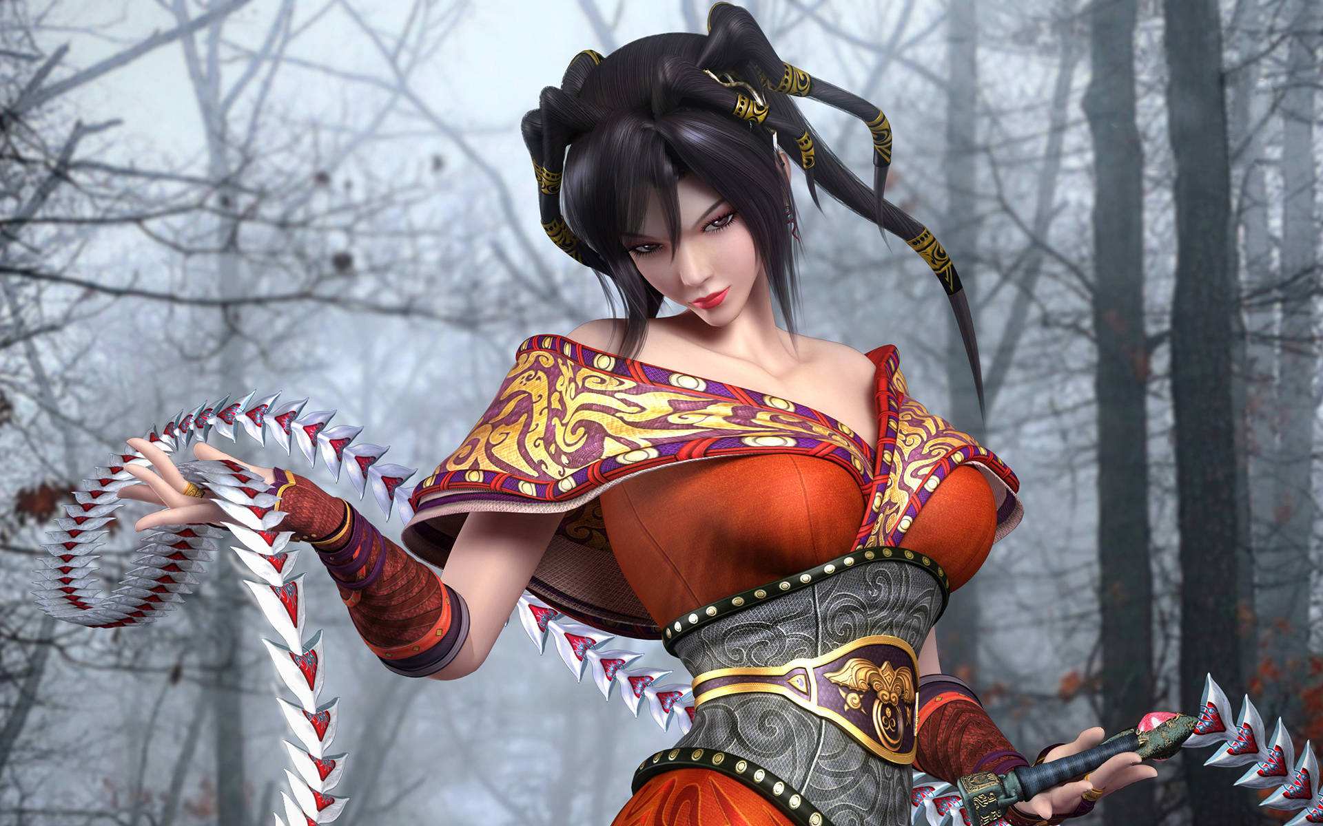 赤色神秘,秦时明月中5把带有红色的剑,干将带有浓厚的凶气