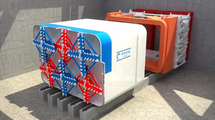 中国建造世界第一台矩形顶管机,就为了修地下通道,真基建狂魔!