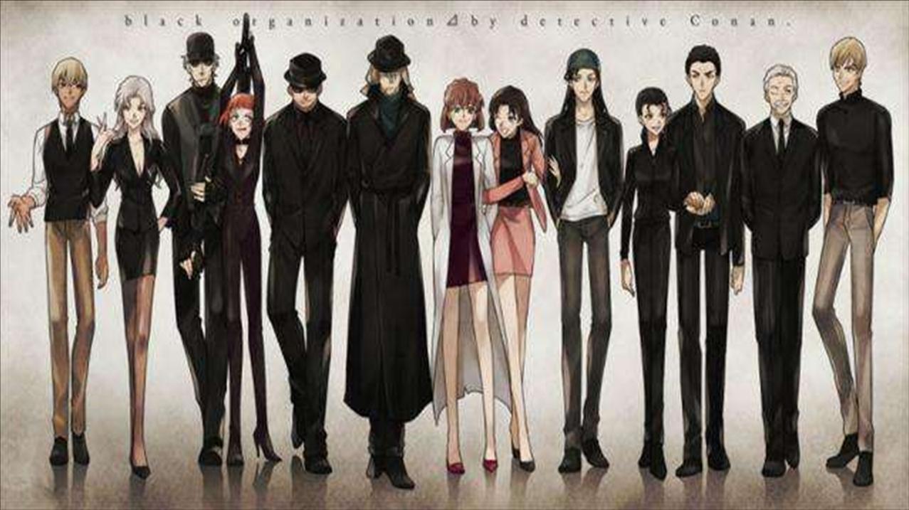 柯南黑衣组织揭秘,足足有20人, 除了琴酒,不是叛徒就是卧底!