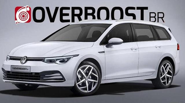 大众高尔夫旅行版渲染图曝光 预计今年10月正式推出