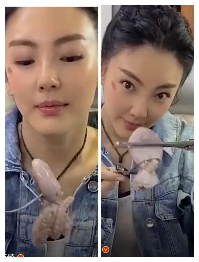 张雨绮剪八爪鱼,暗讽罗志祥劈腿"该治治",气场太刚了