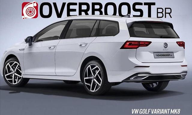 大众高尔夫旅行版渲染图曝光 预计今年10月正式推出