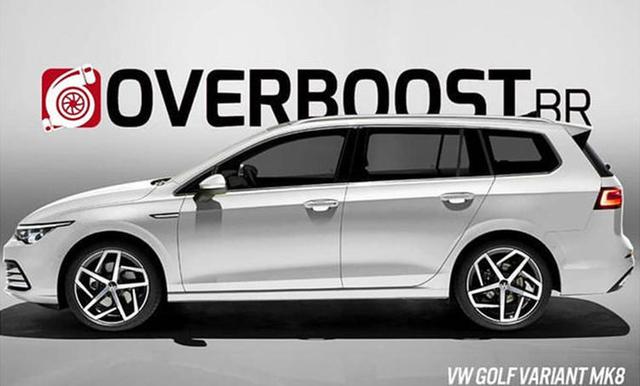 大众高尔夫旅行版渲染图曝光 预计今年10月正式推出