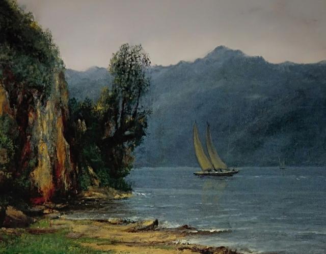 我迫切想在画家的冷色调油画中,画2个姿势柔美的女人,协调画风