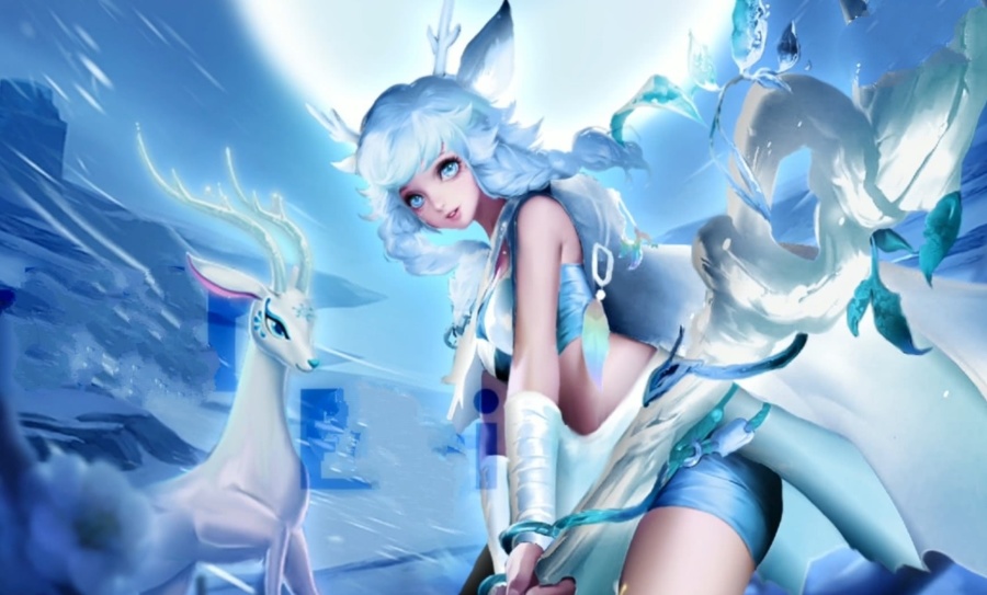 "神鹿"大改重做27号上线,五五开黑节保星无伤,真皮肤雨免费送