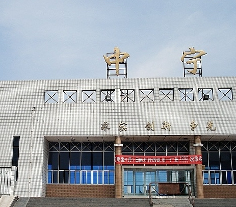 中宁南站中宁南站,站址在宁夏回族自治区中宁县长山头乡,建于1995年.