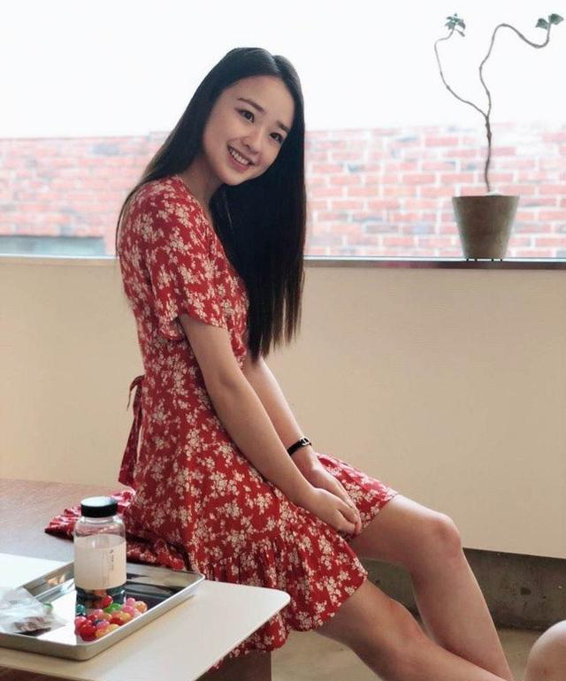 韩国体操精灵孙妍,五官精致身材高挑,曾在节目中表示喜欢宁泽涛