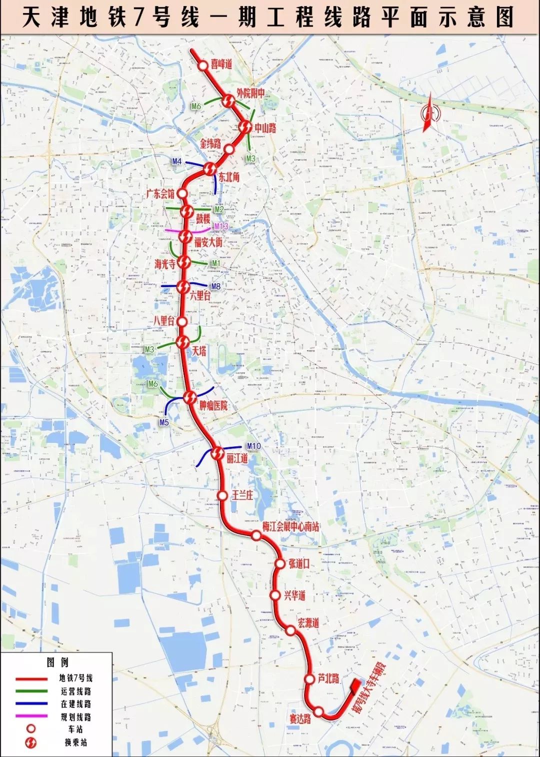 天津地铁12号线线路图图片