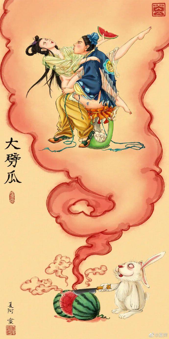 “网黄”老司机油门一踩,笔下的“春宫图”让人不敢直视,堪称史上一绝!|夏阿|春宫图|笔下_新浪新闻