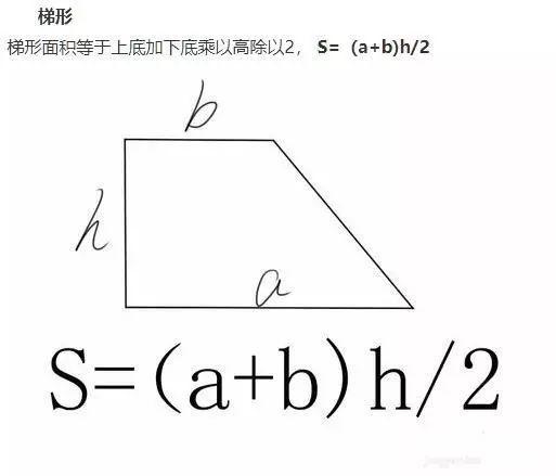小学数学图形的周长、面积、体积公式,孩子学习必备|周长|体积|圆柱_新浪新闻