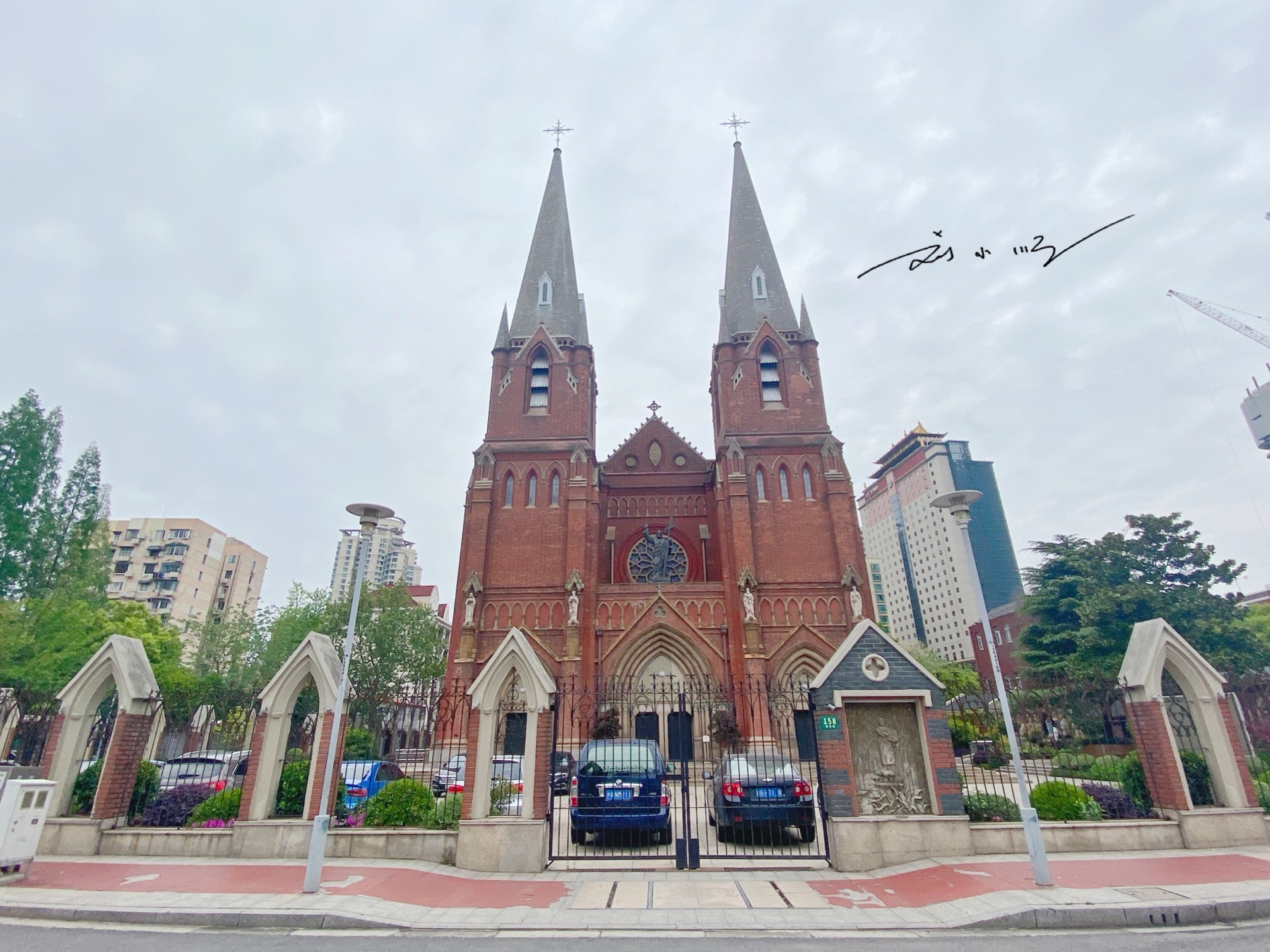 上海最美天主教堂,充满欧洲风情,还是全国重点文物保护单位