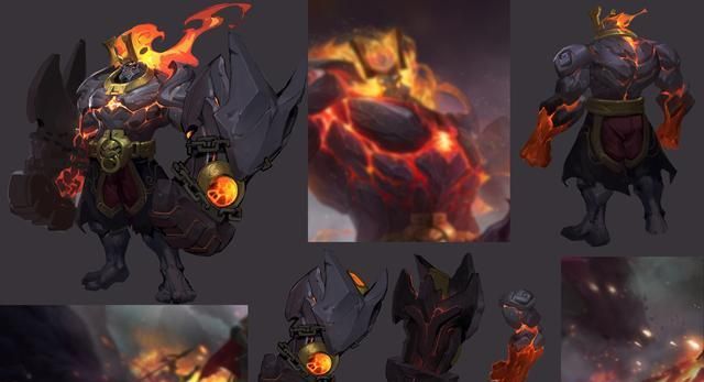 恶火重铸,廉颇伴生皮肤品质进阶,史诗品质不输传说特效