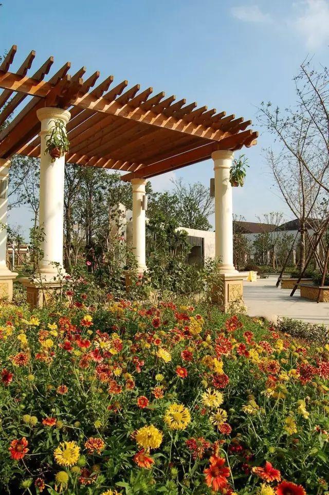 70款·各式景观花架,配上各种藤蔓植物,庭院简直要美翻了!