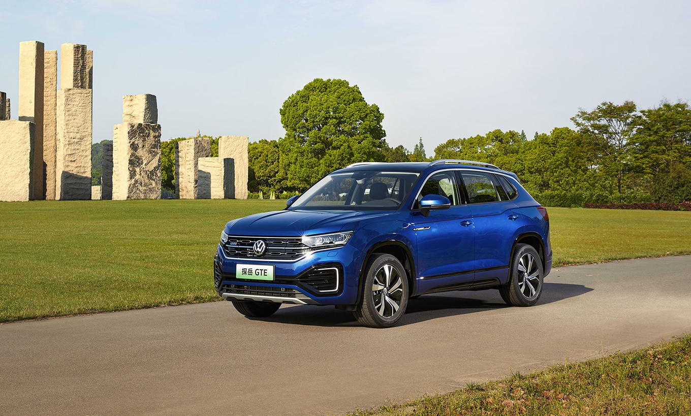 电驱动大众探岳gte,五种驾驶模式24.98万元起价