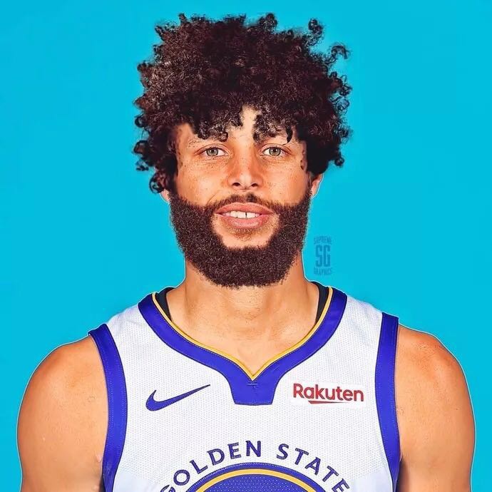 寸头也让他看上去与学生球员没什么两样,只不过从上个赛季开始库里就