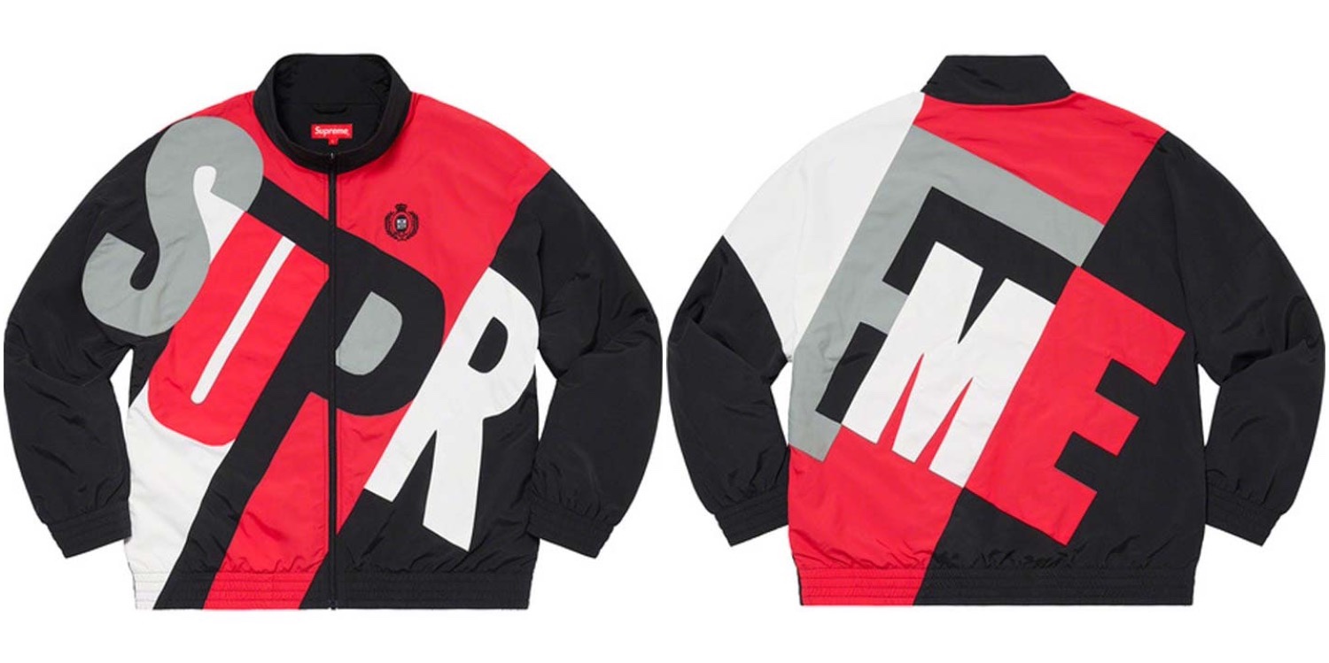 supreme发布致敬经典设计的运动夹克