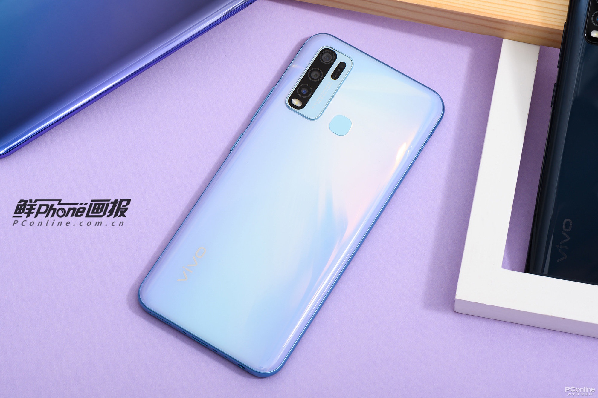 vivo y50采用了背面后置指纹的形式,具有很高的识别率.