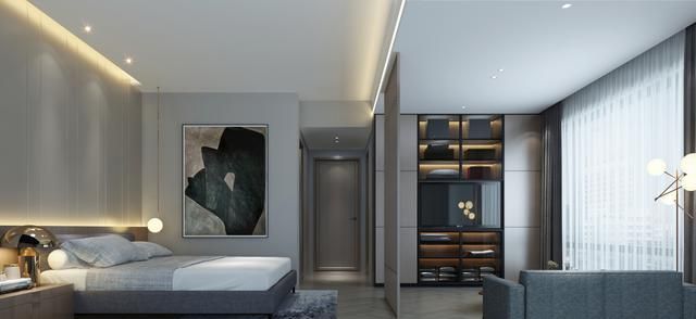 180m现代简约，一片寂静的海