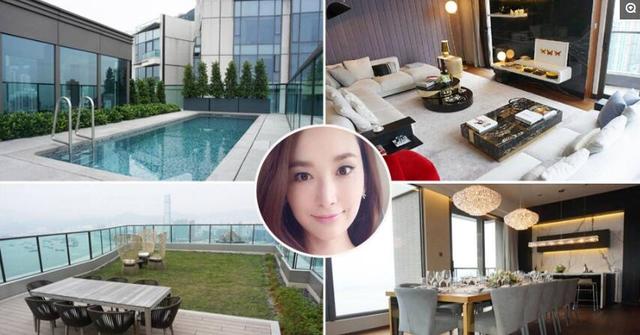 吴佩慈产后秀恩爱,其实这栋4亿港币海景豪宅才尽显准阔太豪气!