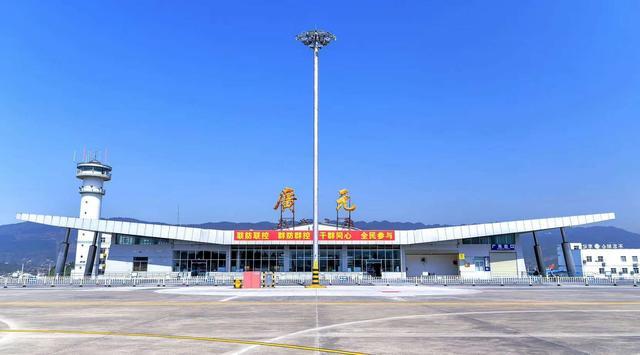 广元飞机场,四川最美机场之一,看看有多美?