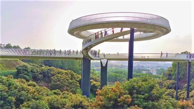 别去张家界玩玻璃桥了,深圳的网红玻璃桥一样刺激,而且门票免费
