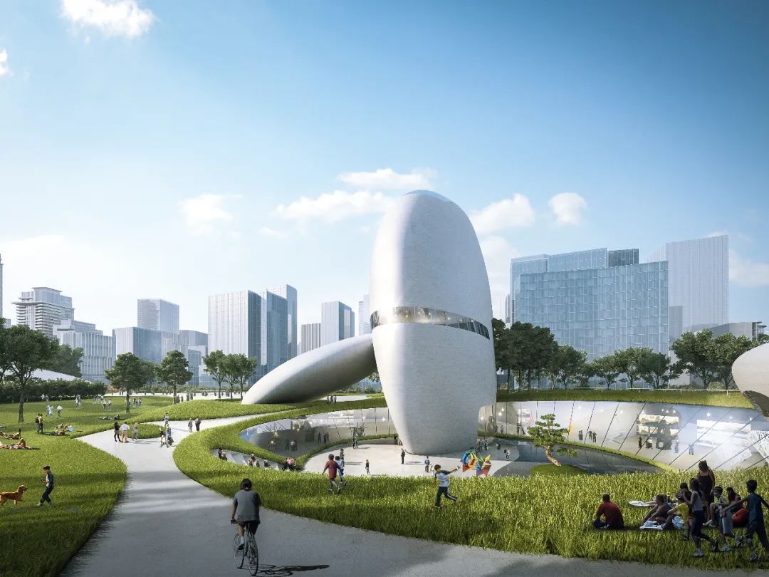 正如时代广场之于曼哈顿,陆家嘴中心绿地之于浦东,花城广场之于珠江