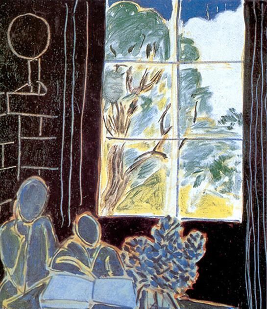 野兽派创始人亨利马蒂斯只有大爱才能达到的艺术效果