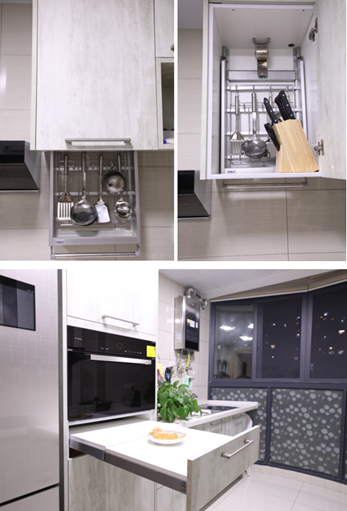 柏厨厨柜醉花间实拍效果图