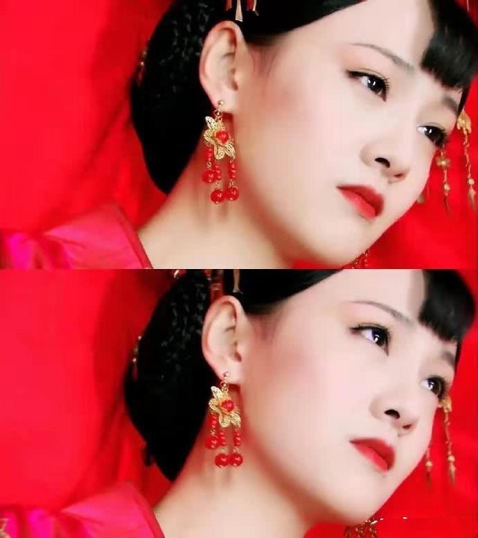 太平公主秘史》郑爽灵气逼人,红色嫁衣美呆了,让人一眼沦陷