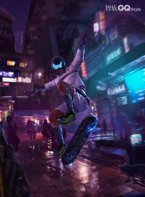 "仿生人会梦见电子羊吗?"来看王一博都痴迷的"赛博朋克"时尚美学!