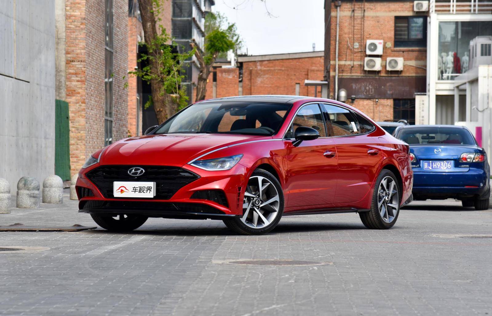 造型独特的"韩式潮流" 实拍北京现代第十代索纳塔