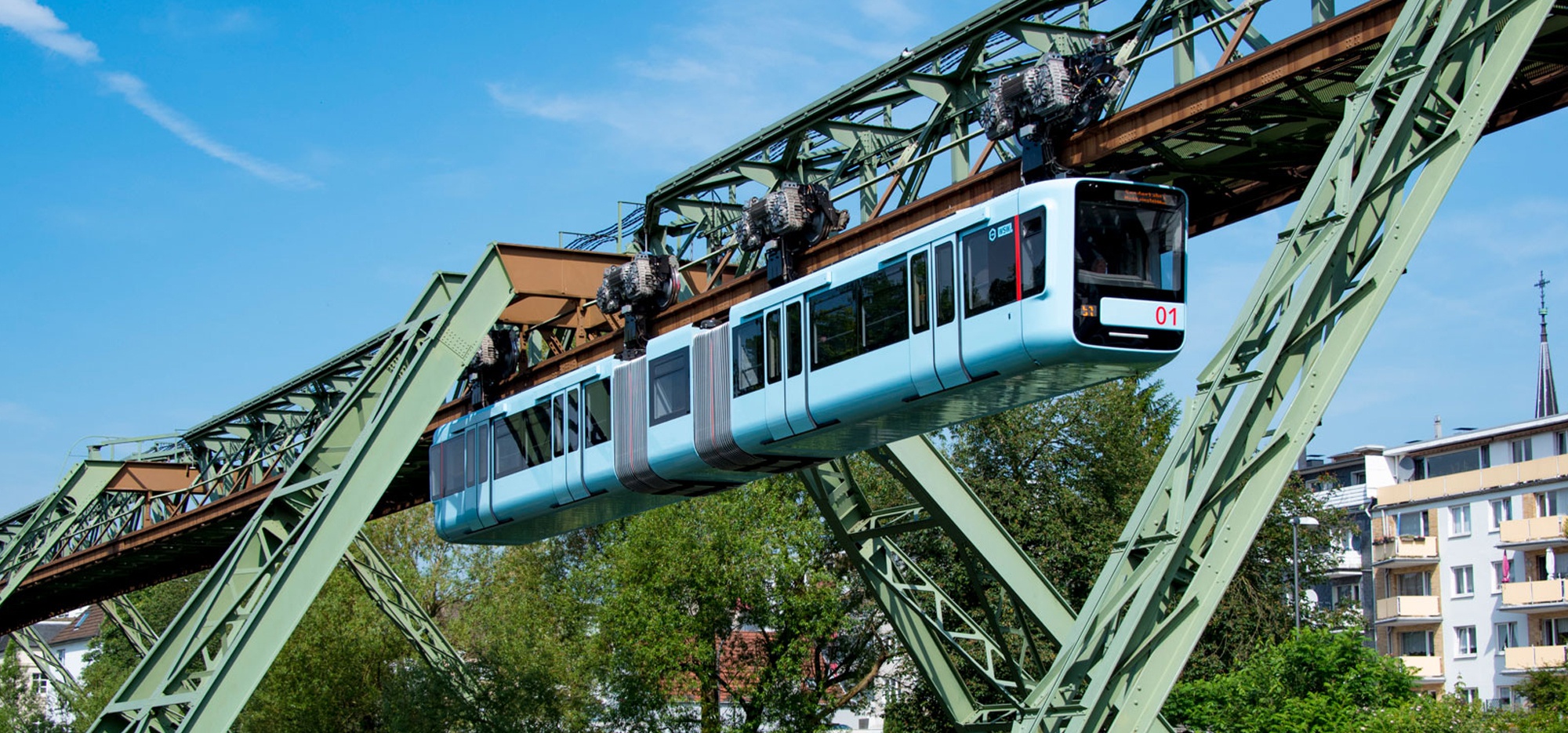 全球首条空铁:119年前就建成,建成时中国还没有自己建的铁路