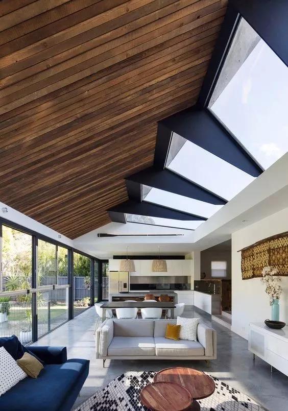 利用天窗设计,还能增加许多建筑的外观造型设计,从而看起来更加美观